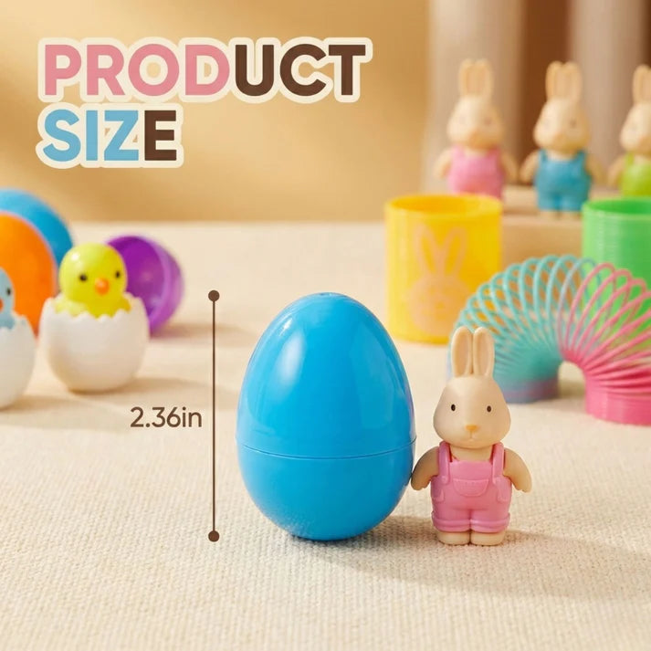 🐣 Prefilled Easter Eggs with Toys – Ultimate Kids Easter Hunt Set Big Sale