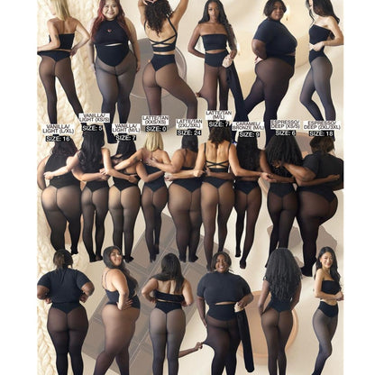 New Magic Compression Band Leggings – Snatched One-Seam Fit, Sculpting & Sheer Comfort!