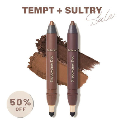 🔥 LAST 3 Hours: Buy One, Get One FREE– Shadow Liner 2-in-1 🔥（Big Sale）