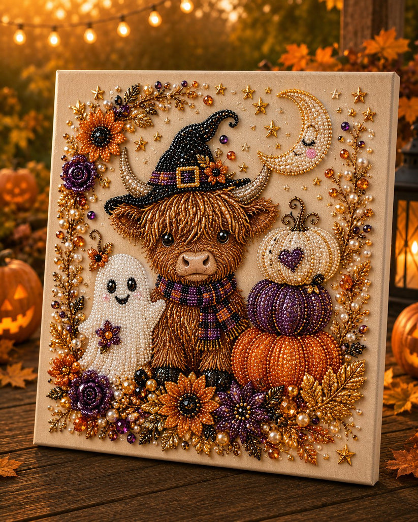🔥 Last Day 49% OFF – 👻✨ Halloween Pearl Art DIY Kit – Turn Tiny Pearls into Spooky-Cute Magic (📦Buy 2 Free Shipping) Big Sale