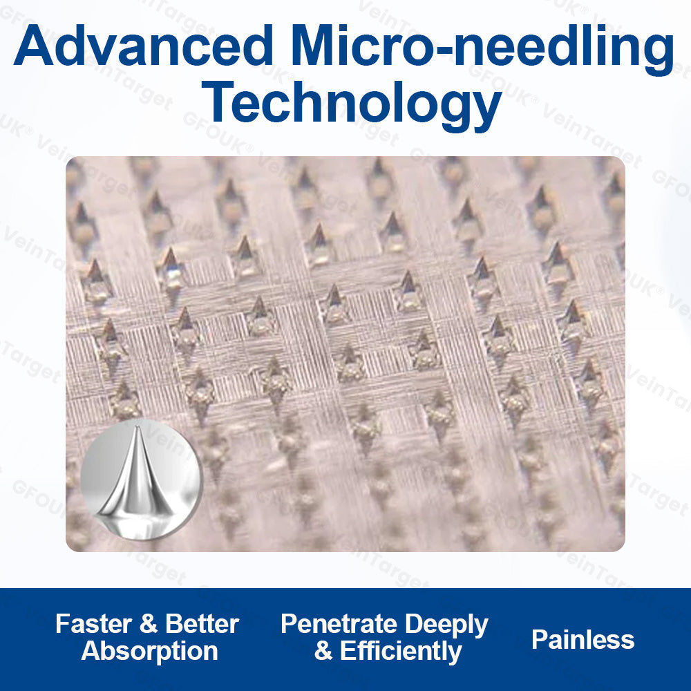 🇺🇸👨‍⚕️✅✅GFOUK® VeinTarget Microneedle Patch⚡Instant Relief, Long-Term Results