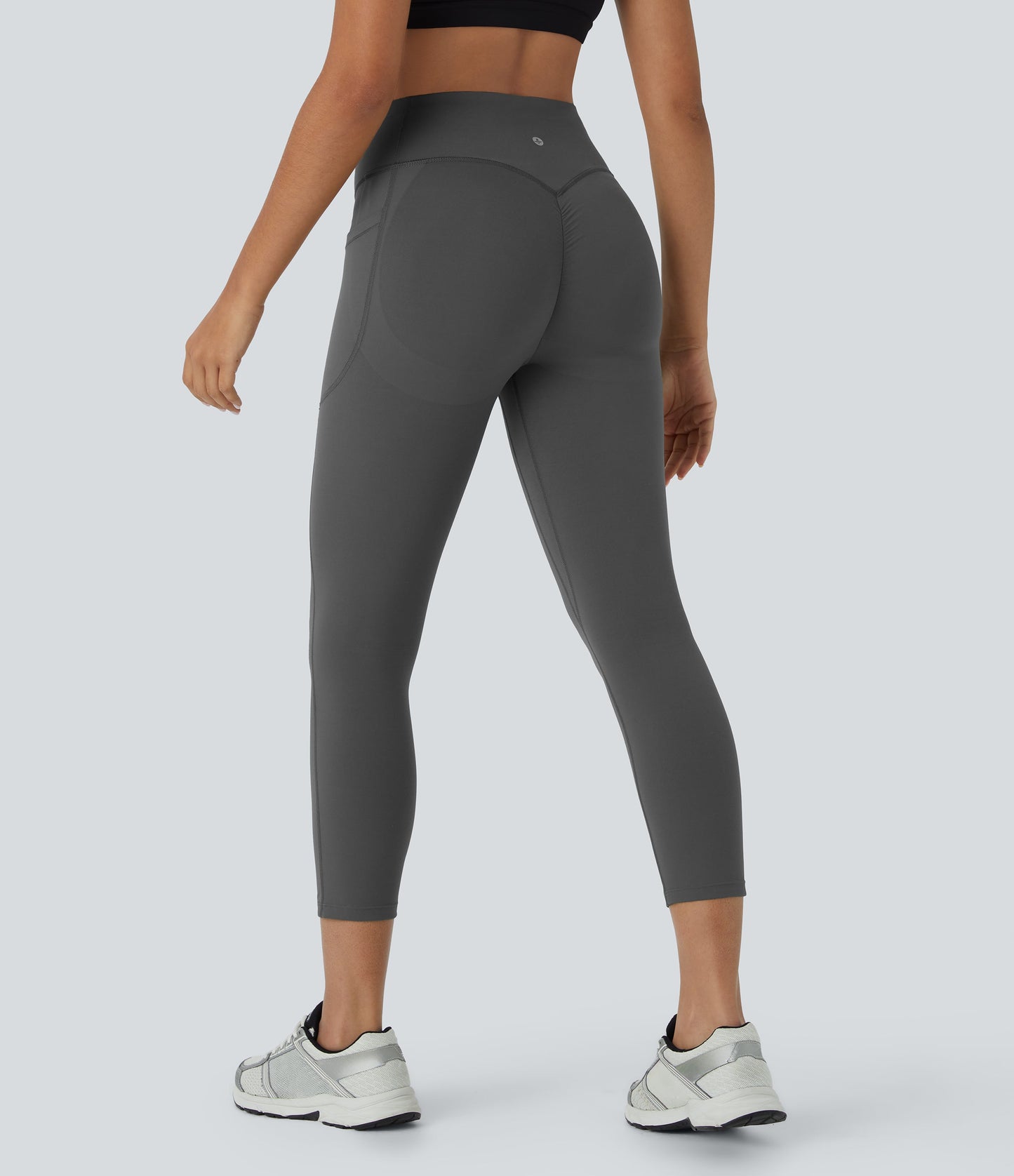 The Original High Waisted Scrunch Butt Lifting Tummy Control Pocket Shaping Capri Training Leggings