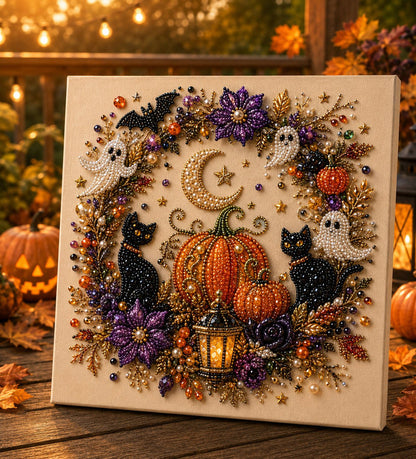 🔥 Last Day 49% OFF – 👻✨ Halloween Pearl Art DIY Kit – Turn Tiny Pearls into Spooky-Cute Magic (📦Buy 2 Free Shipping) Big Sale