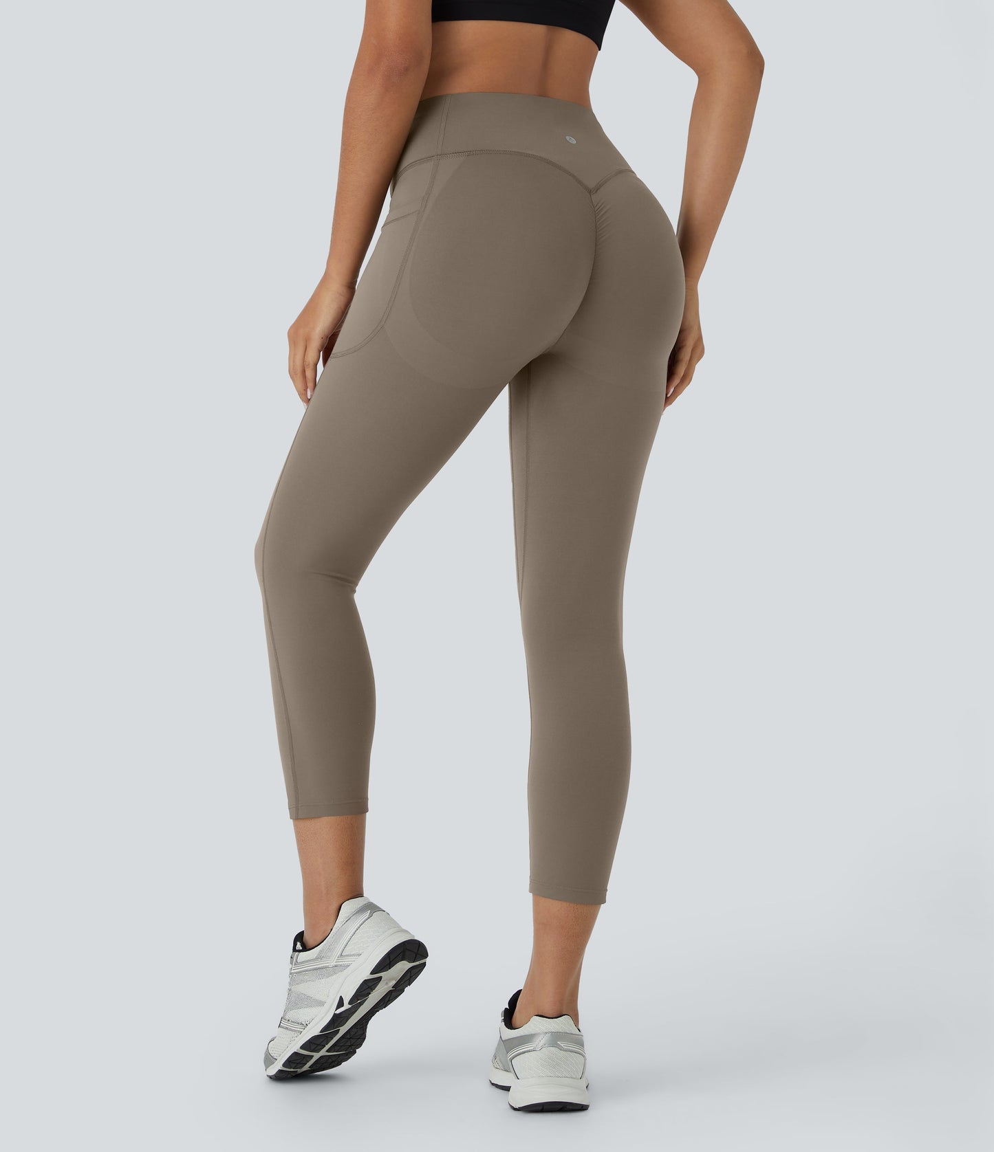 The Original High Waisted Scrunch Butt Lifting Tummy Control Pocket Shaping Capri Training Leggings