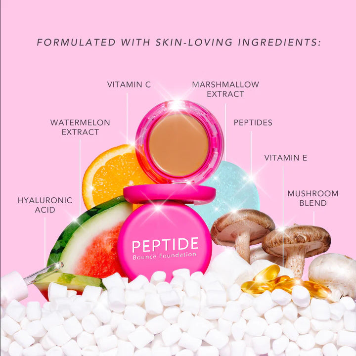 🥇Peptide Bounce Foundation🎁Free Makeup Brush Included
