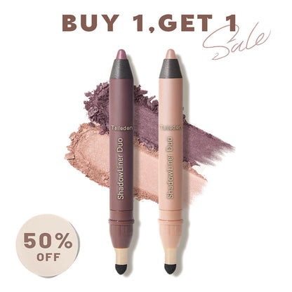🔥 LAST 3 Hours: Buy One, Get One FREE– Shadow Liner 2-in-1 🔥（Big Sale）