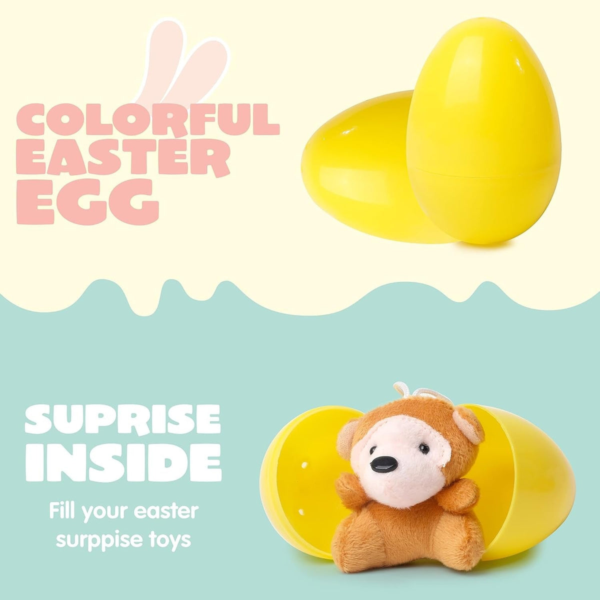 🐣 Prefilled Easter Eggs with Toys – Ultimate Kids Easter Hunt Set