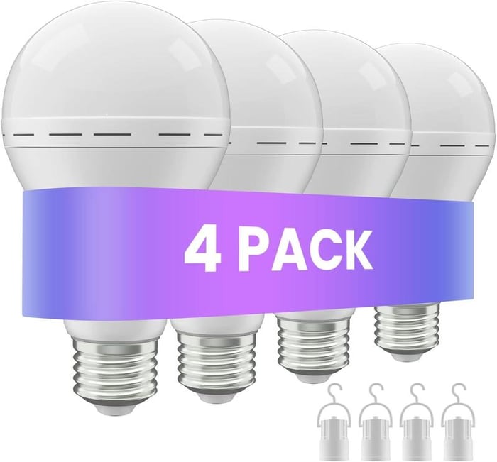 Portable Rechargeable Emergency Led Light Bulbs