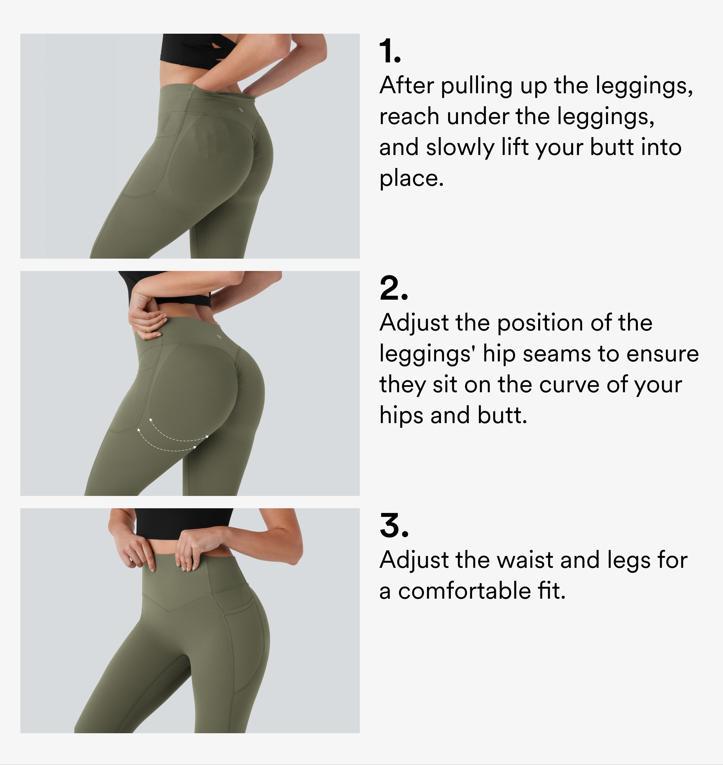 The Original High Waisted Scrunch Butt Lifting Tummy Control Pocket Shaping Capri Training Leggings