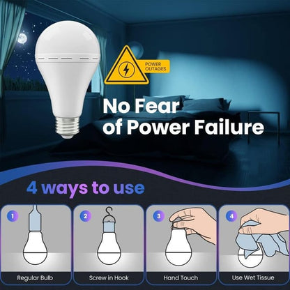 Portable Rechargeable Emergency Led Light Bulbs