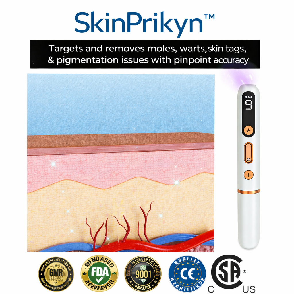 ✨SkinPrikyn™ Whitening mole and freckle removal pen, scarless spot removal device, picosecond laser mole removal, salon-grade beauty device, home beauty device.