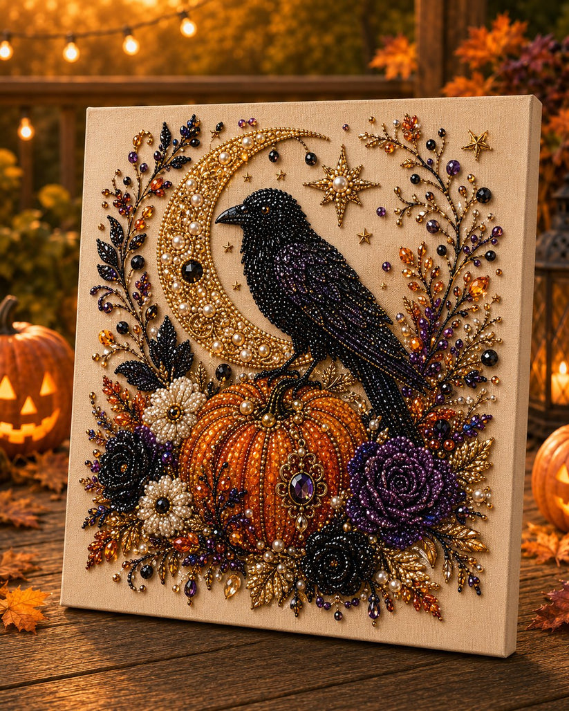 🔥 Last Day 49% OFF – 👻✨ Halloween Pearl Art DIY Kit – Turn Tiny Pearls into Spooky-Cute Magic (📦Buy 2 Free Shipping) Big Sale