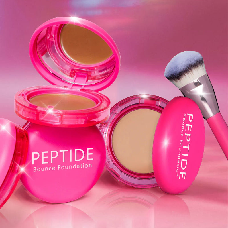 🥇Peptide Bounce Foundation🎁Free Makeup Brush Included