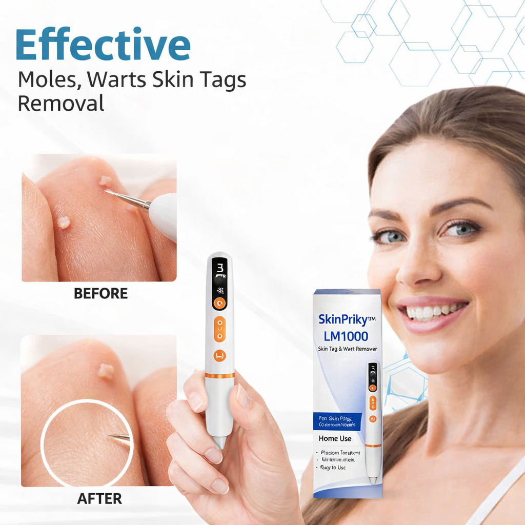 ✨SkinPrikyn™ Whitening mole and freckle removal pen, scarless spot removal device, picosecond laser mole removal, salon-grade beauty device, home beauty device.