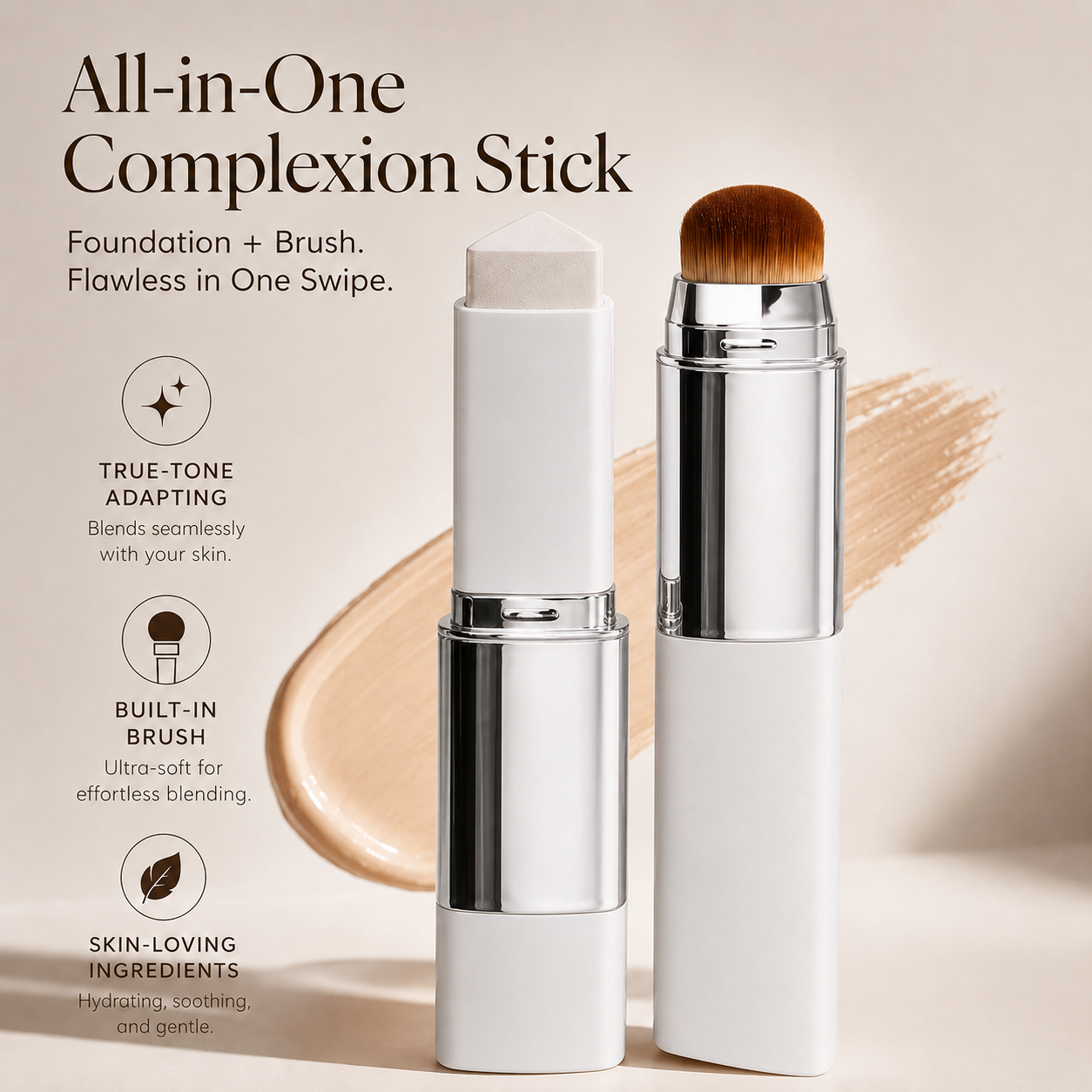 Color-Changing Foundation Stick