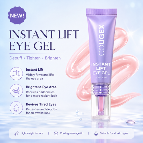 Final 3 Hours: 60%OFF🔥 Instant Lift Eye Gel for Puffiness, Bags & Dark Circles