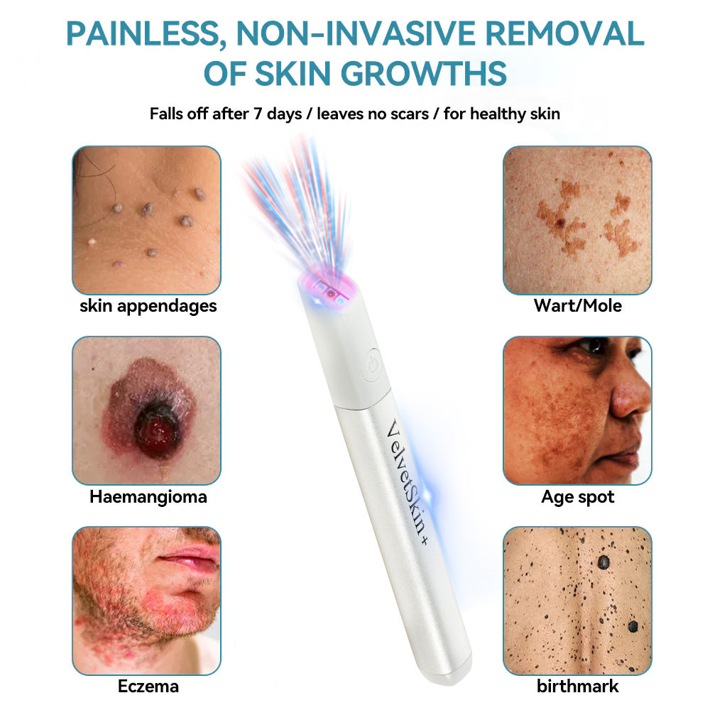 ✨VelvetSkin+™ All-in-One CO₂ Laser Eraser Pen | Removes Moles, Warts, Skin Flaws & Pigmentation Big Sale