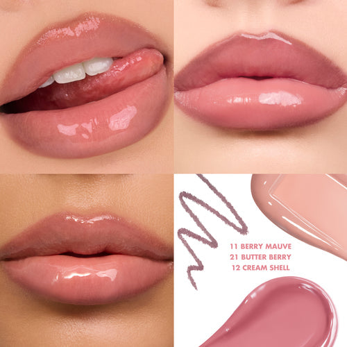 ✨✨LIP VOLUMEHACK TRIO NUDE EDITION— Liner + Balm + Gloss Big Sale