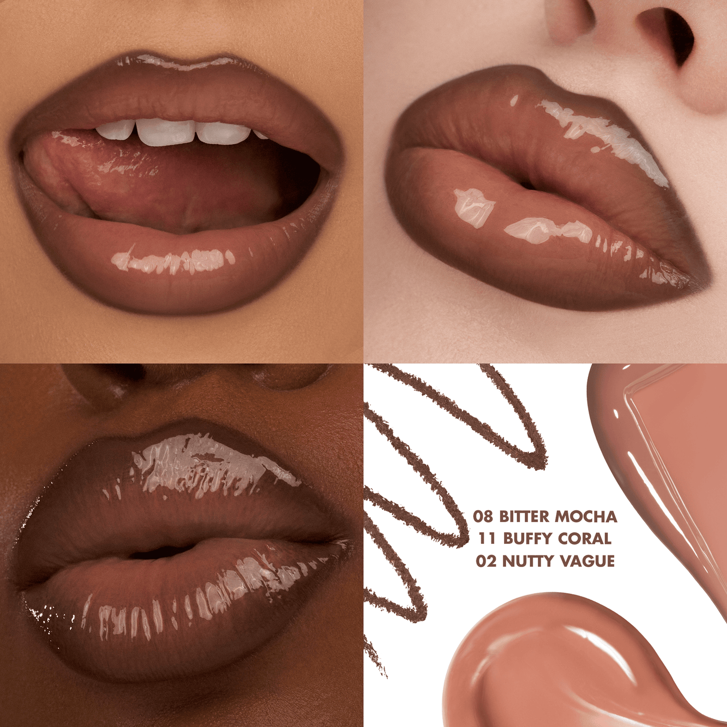 ✨✨LIP VOLUMEHACK TRIO NUDE EDITION— Liner + Balm + Gloss Big Sale