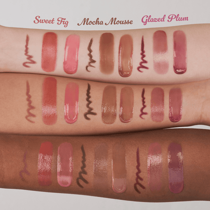 ✨✨LIP VOLUMEHACK TRIO NUDE EDITION— Liner + Balm + Gloss Big Sale