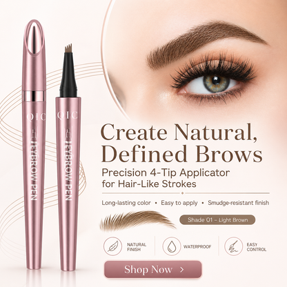 Last Day Buy 1 Get 1 Free✨Waterproof Micro-Fork Eyebrow Pencil