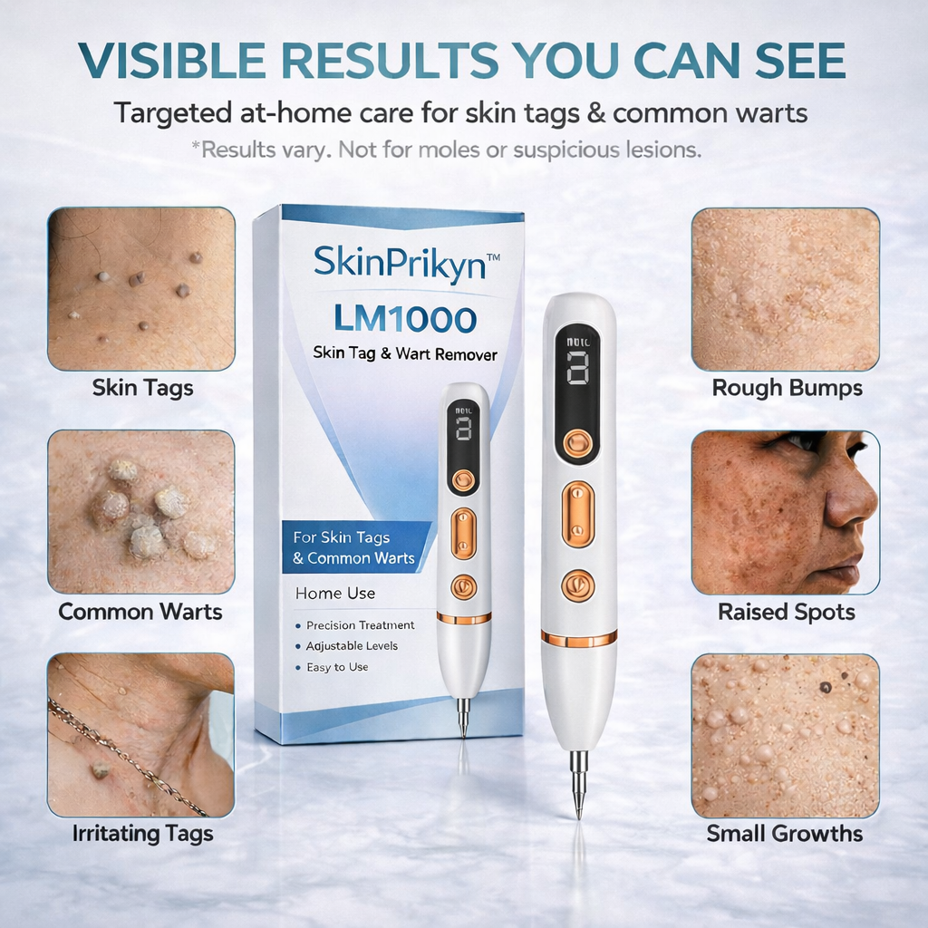 ✨SkinPrikyn™ Whitening mole and freckle removal pen, scarless spot removal device, picosecond laser mole removal, salon-grade beauty device, home beauty device.