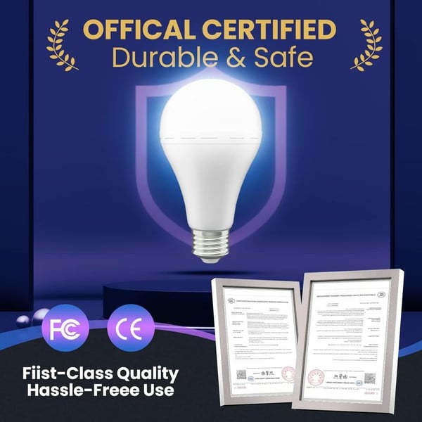 Portable Rechargeable Emergency Led Light Bulbs