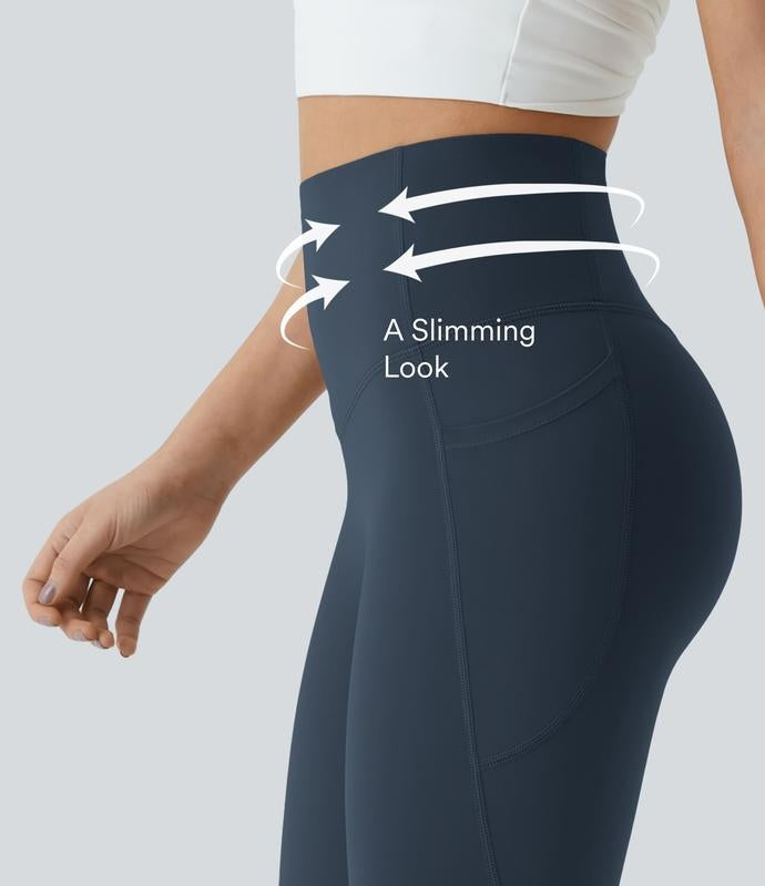 The Original High Waisted Scrunch Butt Lifting Tummy Control Pocket Shaping Capri Training Leggings