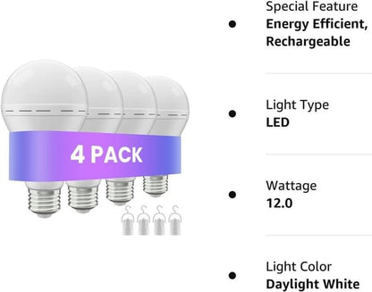 Portable Rechargeable Emergency Led Light Bulbs