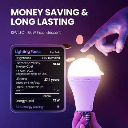 Portable Rechargeable Emergency Led Light Bulbs